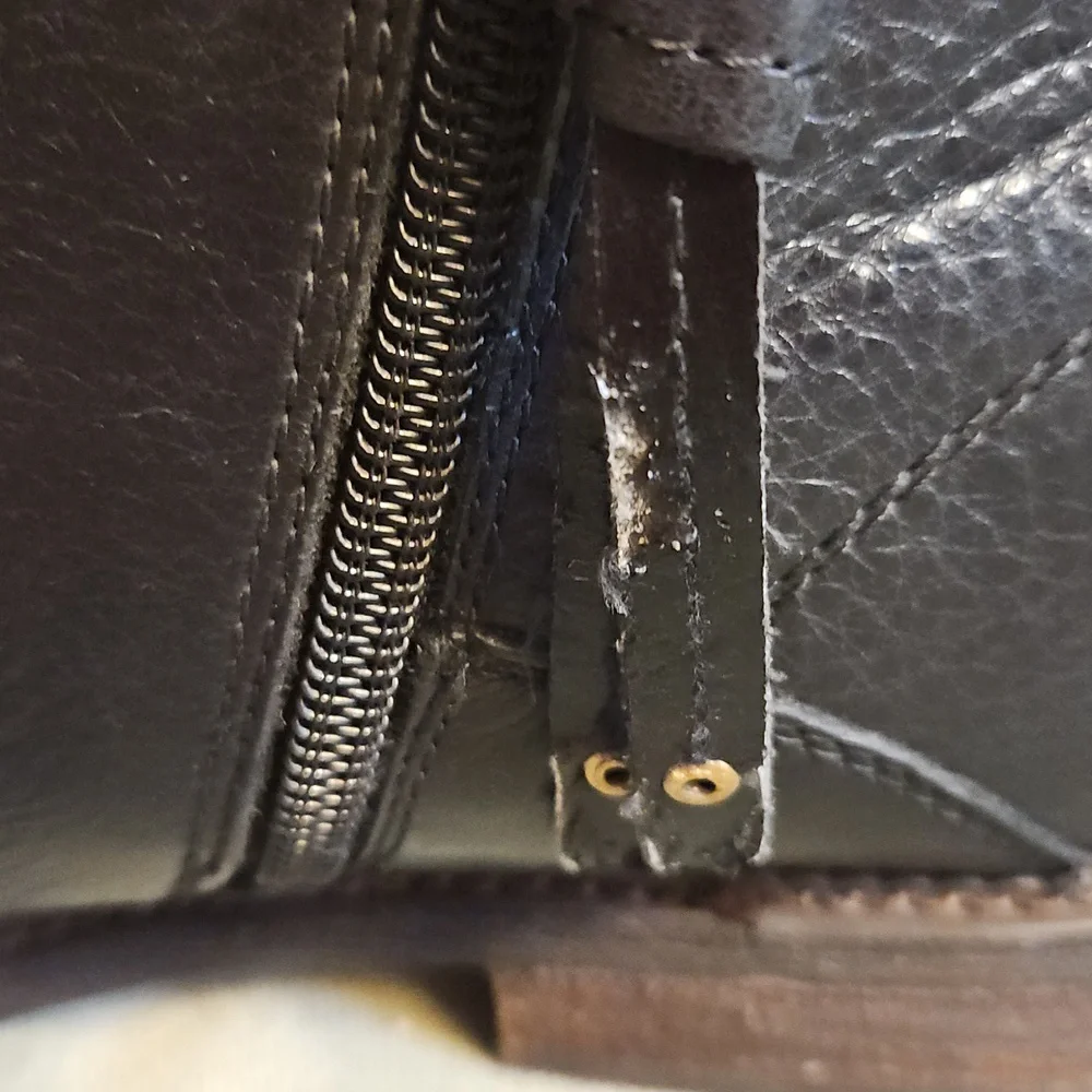 Franco Sarto Hyla Bootie in Black Leather - Picture 8 of 9